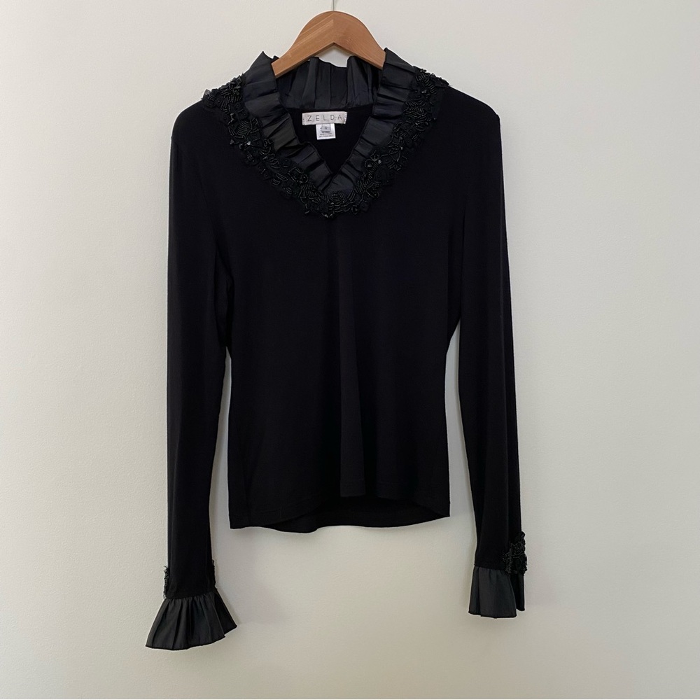 Vintage Beaded Blouse
